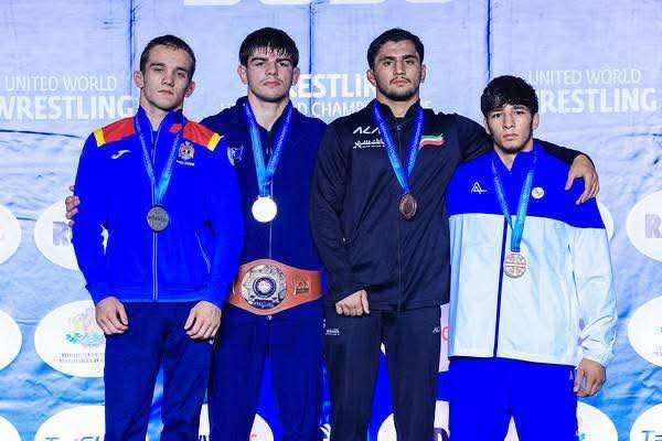 Александр Гайдарлы — серебряный призёр чемпионата мира по вольной борьбе среди юниоров (U20)